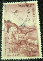 Israel 1953 Airmail Tomb Of Meir Baal Haness 3000pr - Used - Used Stamps (without Tabs)