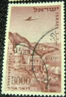 Israel 1953 Airmail Tomb Of Meir Baal Haness 3000pr - Used - Oblitérés (sans Tabs)