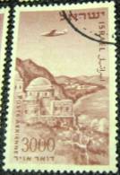 Israel 1953 Airmail Tomb Of Meir Baal Haness 3000pr - Used - Used Stamps (without Tabs)