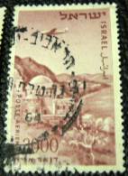 Israel 1953 Airmail Tomb Of Meir Baal Haness 3000pr - Used - Usati (senza Tab)