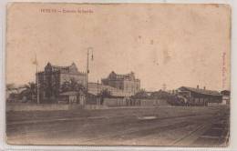 ESPAÑA - HUELVA - Estación De Trenes De Sevilla - Tarjeta Postal Sin Usar - C/1910´s - Topical TRAINS - Ed. Pap. Inglesa - Huelva