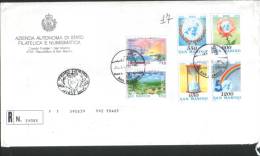 San Marino 1995 FDC Europa (Pace E Libertà) - 50 Onu ° VFU - Gebraucht