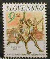 ESLOVAQUIA 1997  - MEDIA MARATHON EN KOSICE - YVERT Nº 246 - Unused Stamps