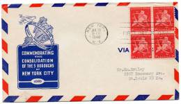 FDC 1948 USA Air Mail Cover - 2c. 1941-1960 Storia Postale