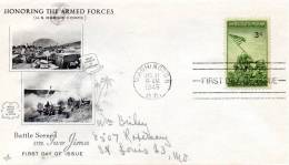 1945 USA First Day Cover - 1941-1950