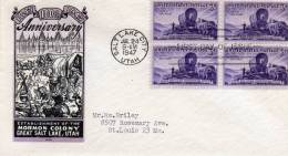 1947 USA First Day Cover - 1941-1950