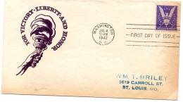 1942 USA First Day Cover - 1941-1950