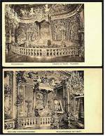 2 X Schloß Herrenchiemsee /  Paradebett - Schlafzimmer Mit Bett -   Ansichtskarten Ca.1920    (1658) - Traunstein
