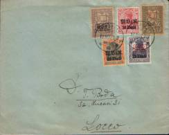 Romania - Env. Circulated In 1917, Censored, In Bucharest, Under German Occupation. (Society Anonyme "Agricola")-2/scans - Cartas De La Primera Guerra Mundial