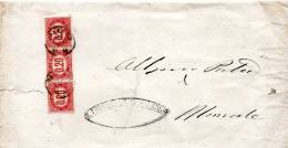 1876  LETTERA CON ANNULLO SALERNO - Postage Due