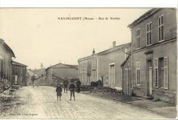 Carte Postale Ancienne Vavincourt - Rue De Verdun - Vavincourt