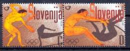 SI 2004-471-2 OLYPIC GAMES ATHENA, SLOVENIA, 1 X 2v, MNH - Ete 2004: Athènes