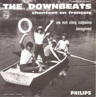 SP 45 RPM (7")  The Downbeats  "  On Est Cinq Copains  "  Juke-box - Rock