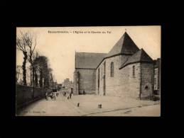 50 - EQUEURDREVILLE - L'Eglise Et Le Chemin Du Tot - Equeurdreville