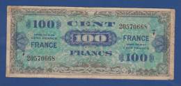 FRANCE -ALLIED MILITARY CURRENCY - 100 Francs (FRANCE) - Série 1944 - 1945 Verso Frankreich