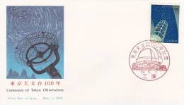 Japan 1978 Centenary Of Tokyo Observatory FDC - FDC