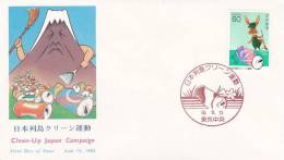 Japan 1983 Clean Up Japan Campaign, NCC, FDC - FDC