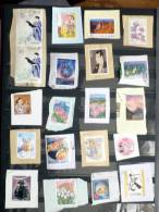 Japan - Japon - Mixed Selection Of Used Stamps On Paper - Various Years - Lot 33 - Colecciones & Series