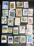 Japan - Japon - Mixed Selection Of Used Stamps On Paper - Various Years - Lot 39 - Collezioni & Lotti