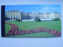 UNO-Wien 272/7 MH 3 Booklet  3 ++/mnh, UNESCO-Weltkulturerbe, Schloß Schönbrunn - Markenheftchen