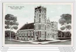 MILWAUKEE - Saron's Ev. Luth. Church, 29th & Hadley Sts - Milwaukee