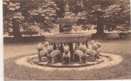 BR55899 Reproduction De La Fontaine Aux Lions  Le Parc   Chateau De Marlemont   Morlanwelz  2 Scans - Morlanwelz