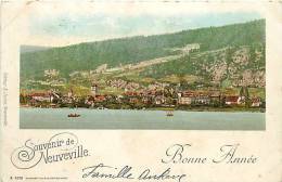 Fev13 902 : Neuveville  -  Souvenir De  -  Bonne Année - La Neuveville