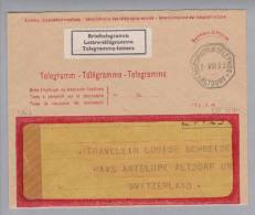 Heimat Uri Altdorf Telegraph 1953-08-01 Brieftelegramm - Telegrafo