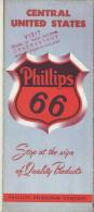 USA/Central United States/ Phillips Petroleum Company/ Phillips 66/1952      PGC16 - Roadmaps