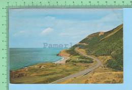 Used 1971 Quebec Canada  (Cabot Trail Cap Breton )Post Card Carte Postale 2scan - Cape Breton