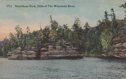 Wisconsin Dells Of The Wisconsin River Steamboat Rock - Otros & Sin Clasificación