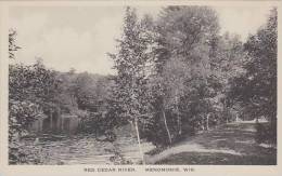 Wisconsin Menomonie Red Cedar River Albertype - Sonstige & Ohne Zuordnung