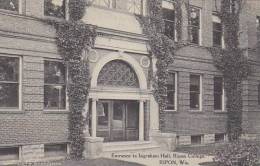 Wisconsin Ripon Entrance To Ingraham Hall Ripon College Albertype - Autres & Non Classés