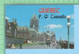 Used 1976 Quebec Canada  ( Animation à La Terrace Dufferin  Quebec  )Post Card Carte Postale 2scan - Québec - Château Frontenac