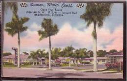 FL Bradenton Dumas Motor Court 1958 - Bradenton