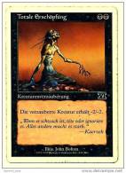 Karte Magic The Gathering  -  Kreaturenverzauberung - Totale Erschöpfung  -  Deutsch - Autres & Non Classés