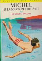 Michel Et La Soucoupe Flottante De Georges Bayard - Bibliothèque Verte - 1974 - Bibliotheque Verte