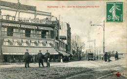 92-HAUTS DE SEINE--SURESNES / QUAI DE SURESNES PRES DU PONT/GENDARMES ECRITE ‹(•¿• )› - Suresnes