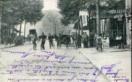 92-HAUTS DE SEINE--SURESNES / BOULEVARD DE VERSAILLES/ VELOS GENDARME VOITURES ECRITE ‹(•¿• )› - Suresnes