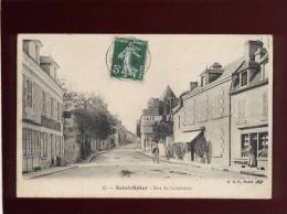 18 Saint Satur Rue Du Commerce édit. B.F. N° 21 Animée Lognon épicerie , Café ,  Lognon Marchand De Bois - Saint-Satur
