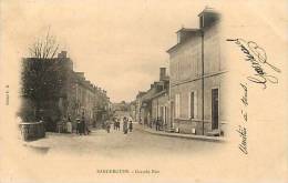 Departement Div- Cher -ref F148- Sancergues - Grande Rue  -carte Bon Etat  - - Sancergues