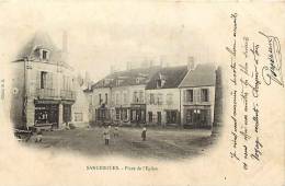 Departement Div- Cher -ref F146- Sancergues - Place De L Eglise - - Sancergues