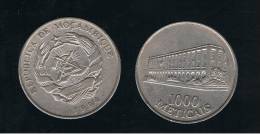 MOZAMBIQUE - 1000 Meticais  1994  KM122 - Mosambik