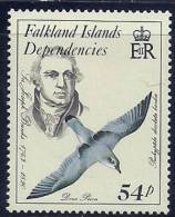 Falkland Is 1985 Birds Aves Oiseaux Vegels -  Calceolania Darwinni Canc - Albatros