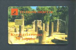 ALBANIA  -  Chip Phonecard As Scan - Albanien