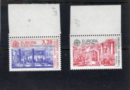 Andorre:TPsérie De 2 Valeurs  N°388 à 389 - Unused Stamps