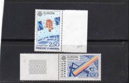 Andorre:TPsérie De 2 Valeurs  N°402 à 403 - Unused Stamps