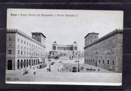 36558     Italia,    Roma - Piazza  Venezia  Col  Monumento  A  Vittorio  Emanuele II,  NV - Piazze