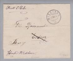 Heimat ZH Wiedikon (Zürich) 1874-12-17 Brief Nach Burg - Storia Postale