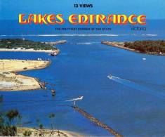 Lakes Entrance, Victoria, 13 View Folder - Rose Co Unused - Gippsland